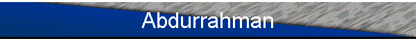 Abdurrahman