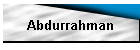 Abdurrahman